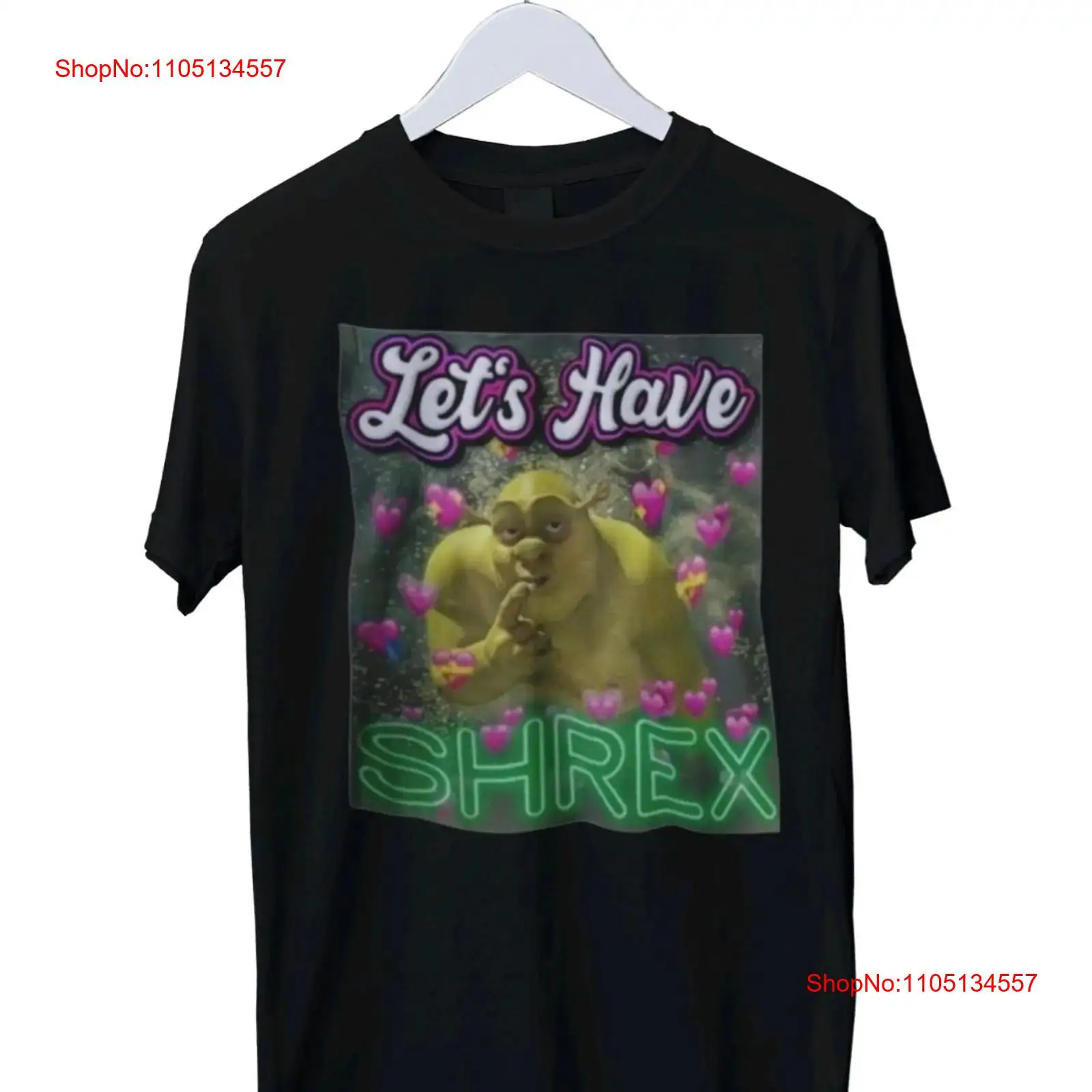 Lets Have Shrex Meme Funny T S - Vintage Fashion T Shirts ulasan dan harga