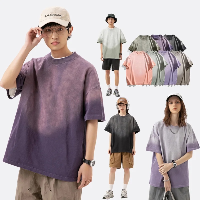300g High Quality Cotton Tshir - Vintage Fashion T Shirts ulasan dan harga