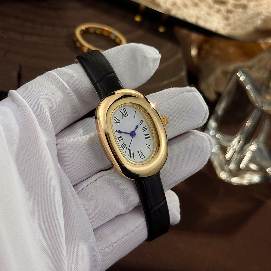 Ladies' New Oval Bathtub Egg-S - Vintage Fashion Watches ulasan dan harga