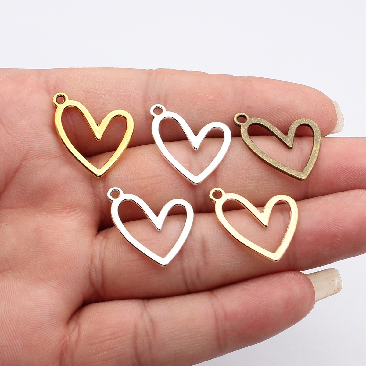 WYSIWYG 20pcs 22x20mm 5 Colors - Vintage Fashion Words ulasan dan harga