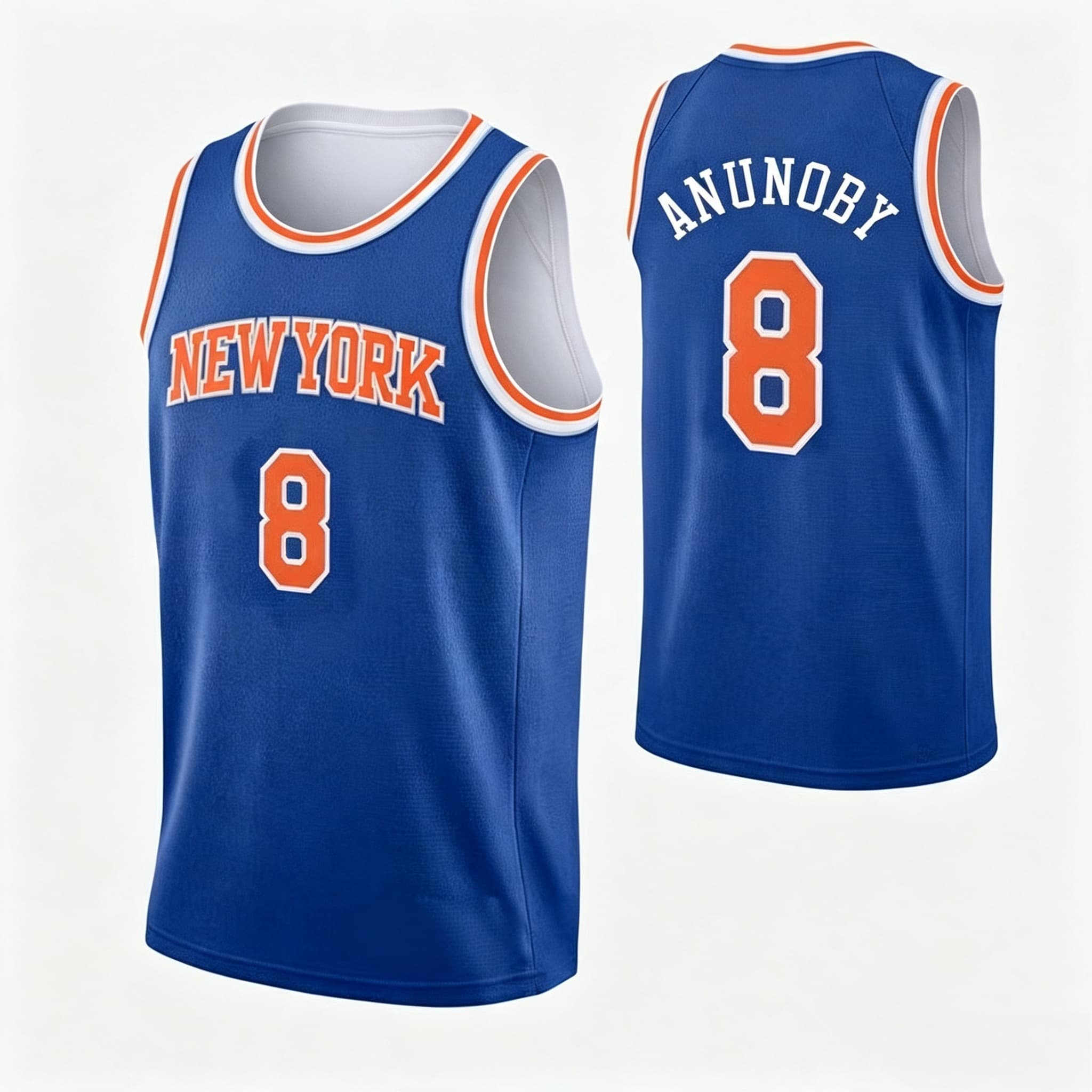 Men Anunoby #8 New York Basket - Vintage Fashion Toys ulasan dan harga