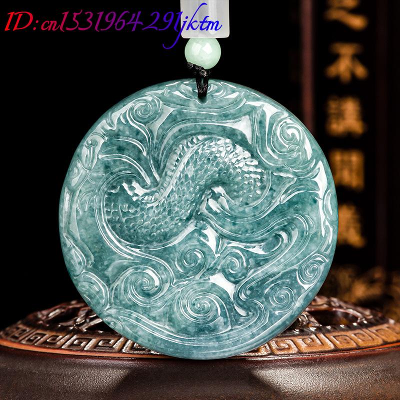Burmese Jadeite Dragon Pendant - Vintage Fashion Jewelry ulasan dan harga