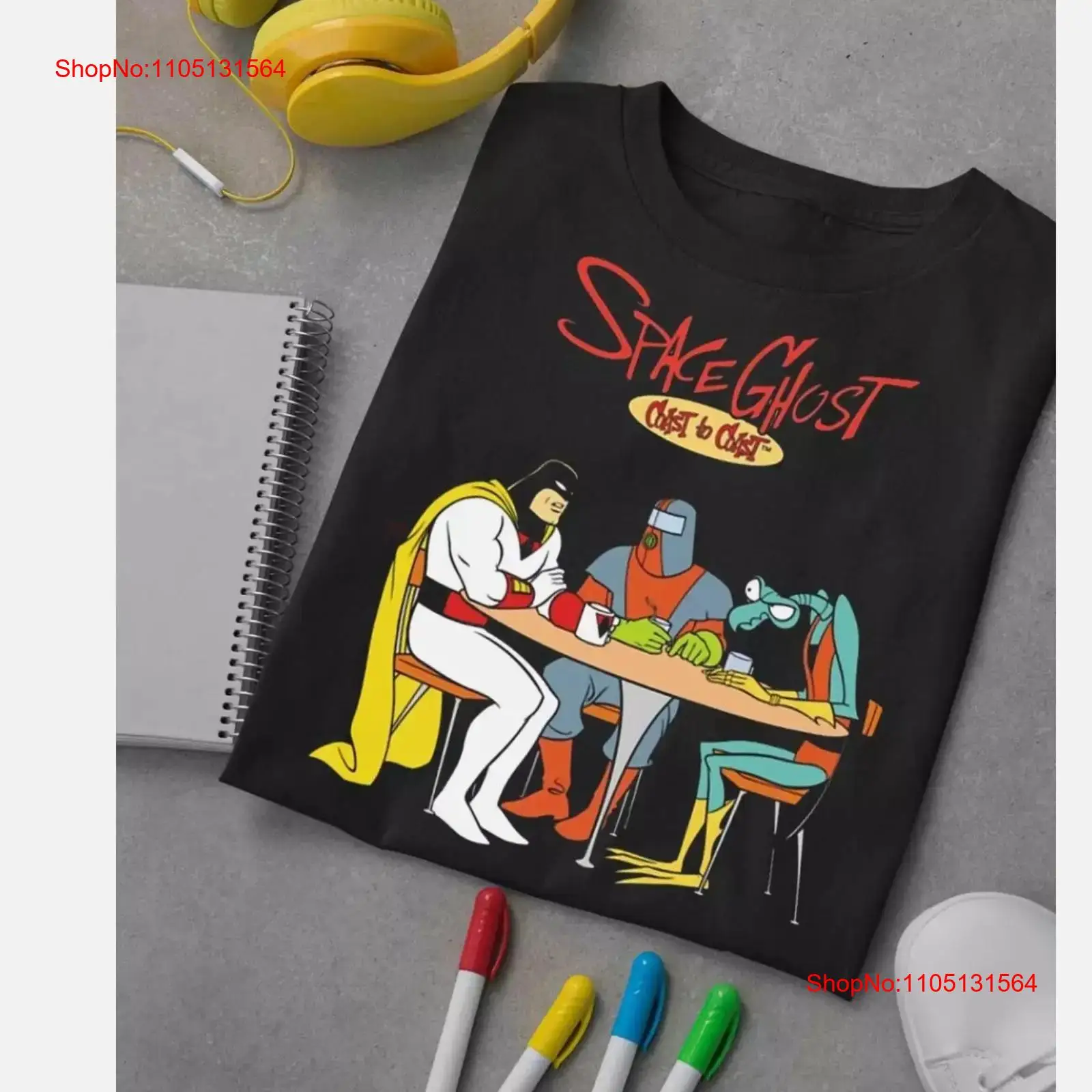 HOT NEW Space Ghost Coast to c - Vintage Fashion T Shirts ulasan dan harga