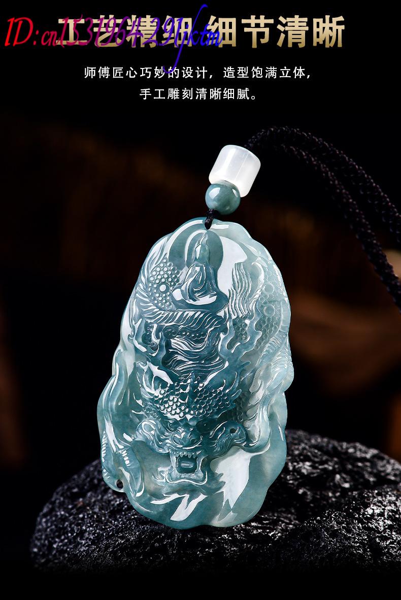 Natural Burmese Jadeite Dragon - Vintage Fashion Jewelry ulasan dan harga