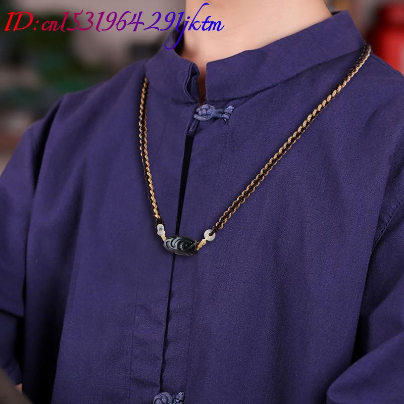 Hetian Jade Carve Bead Pendant - Vintage Fashion Jewelry ulasan dan harga
