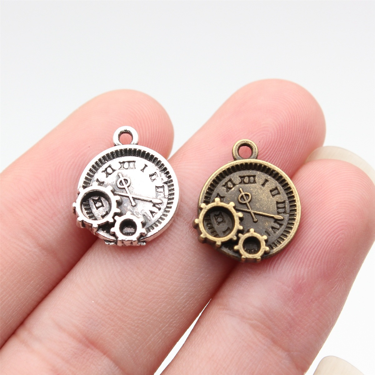 WYSIWYG 10pcs 16x14mm 2 Colors - Vintage Fashion Words ulasan dan harga