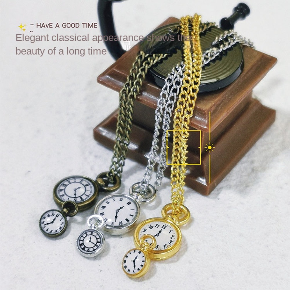 Vintage Necklace Watch Dollhou - Vintage Fashion Toys ulasan dan harga