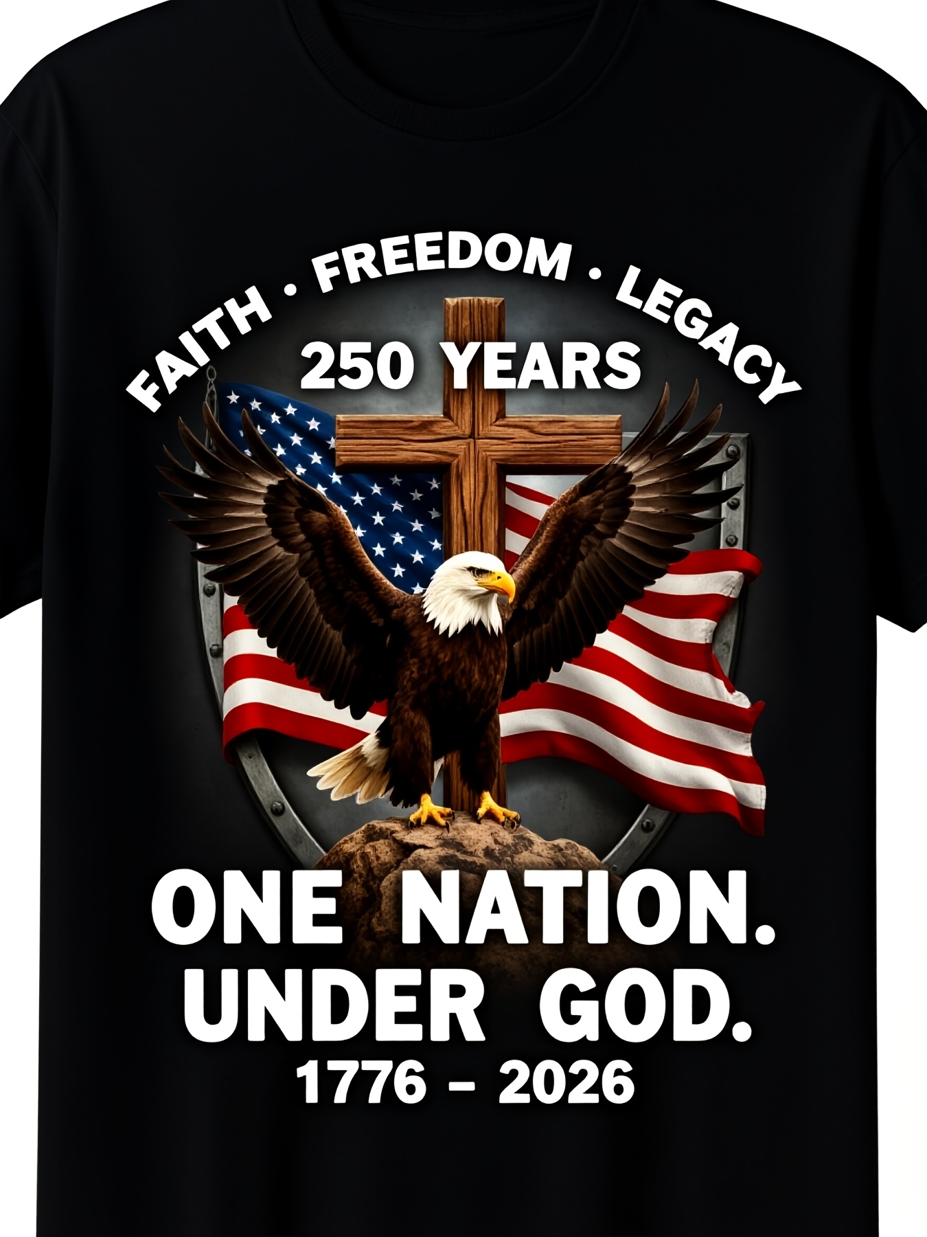 U.S. 250th Anniversary T-shirt - Vintage Fashion History ulasan dan harga