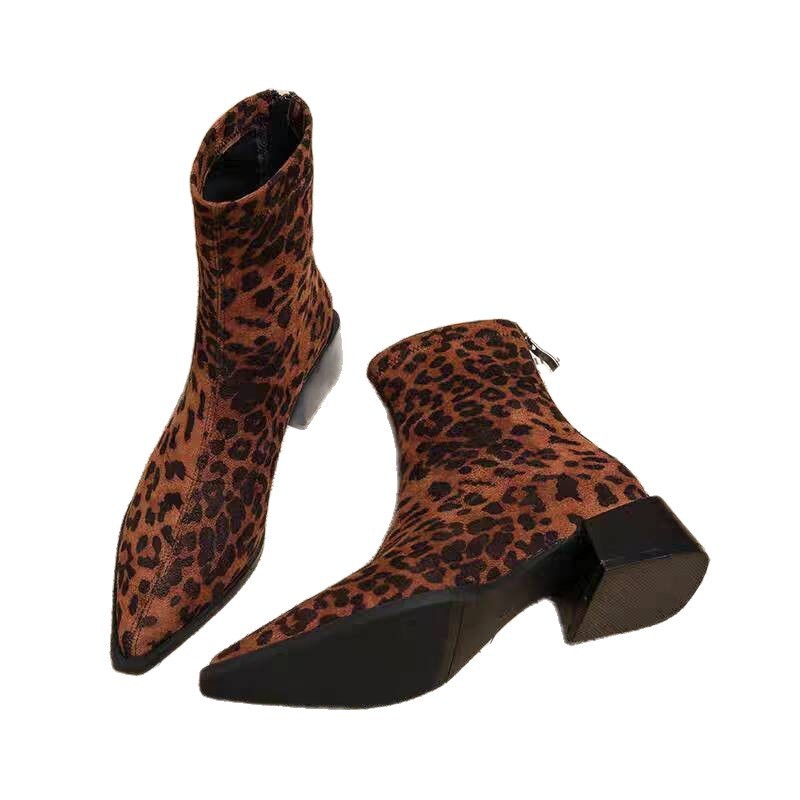 New Low Heel Women Mordern Ank - Vintage Fashion Ladies ulasan dan harga