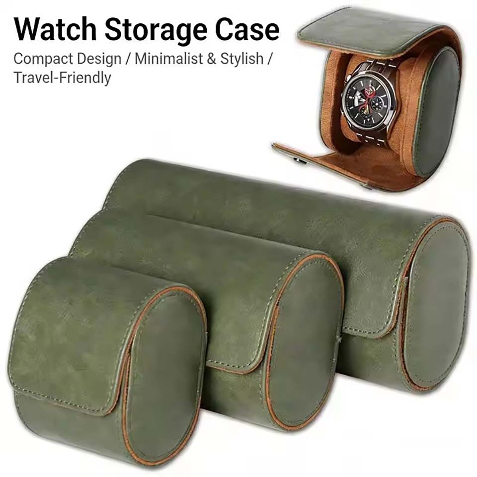 Watch Roll Travel Case 1/2/3-S - Vintage Fashion Labels ulasan dan harga