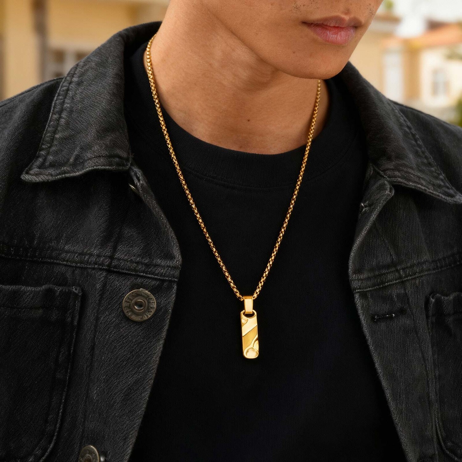 Small Dogtag Pendant Necklaces - Vintage Fashion Labels ulasan dan harga