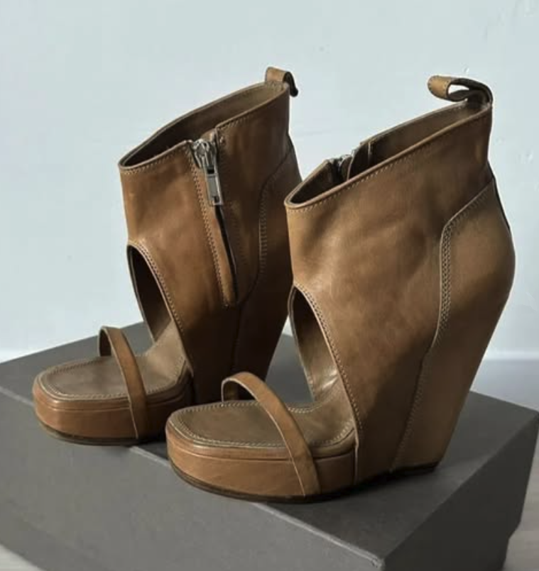 Women‘s Vintage platform leath - Vintage Fashion Plus Size ulasan dan harga