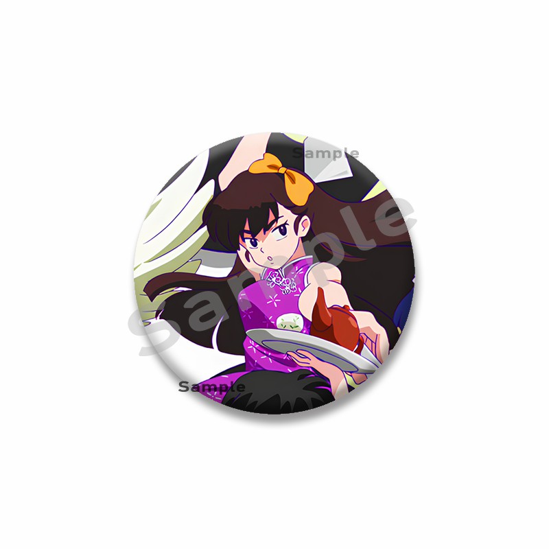 Vintage Anime Ranma ½ Button B - Vintage Fashion Toys ulasan dan harga