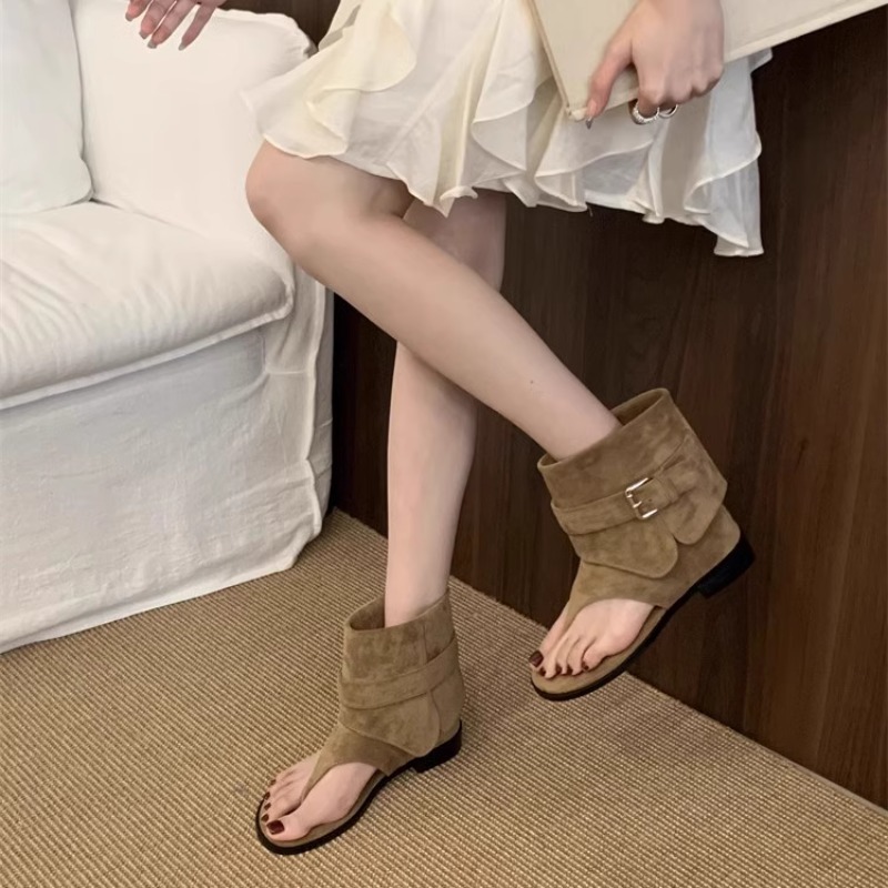Women Peep Toe Boots Summer Ne - Vintage Fashion In 2026 ulasan dan harga