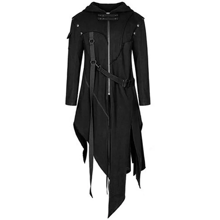 Steampunk Trench Coat Gothic J - Vintage Trench Coat ulasan dan harga
