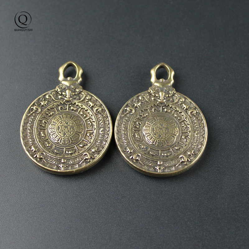 Vintage Brass Buddhist Tantra  - Vintage Fashion Labels ulasan dan harga