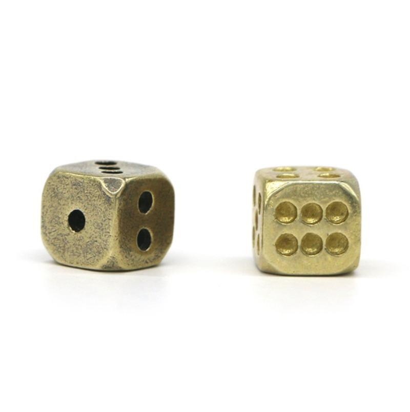 Vintage Brass Dice Home Crafts - Vintage Fashion Toys ulasan dan harga