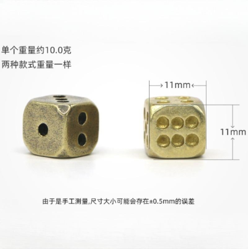 Vintage Brass Dice Home Crafts - Vintage Fashion Toys ulasan dan harga