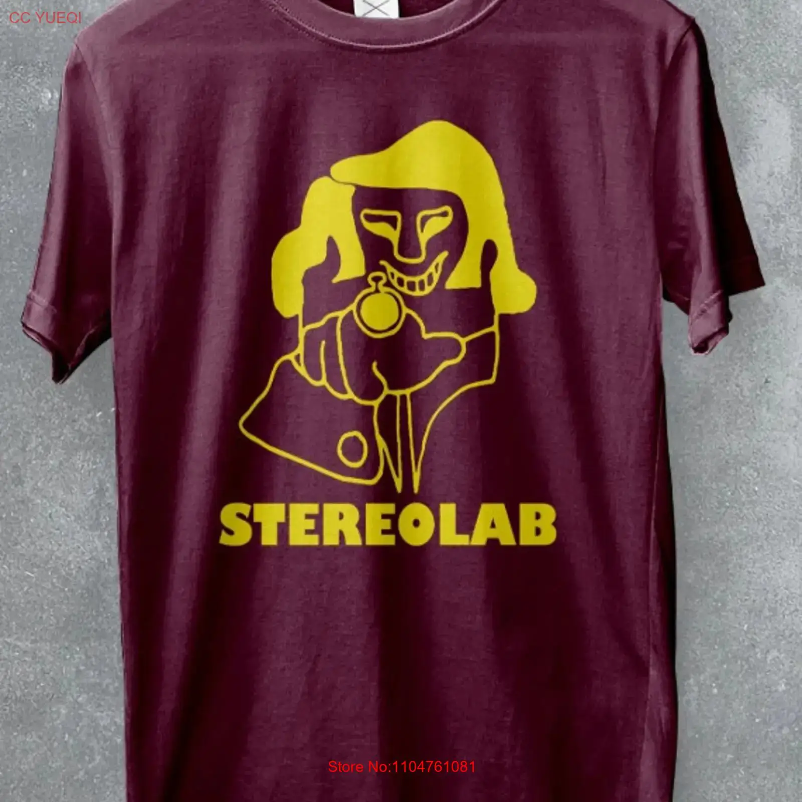 VTG Stereolab band T shirt tee - Vintage Fashion T Shirts ulasan dan harga