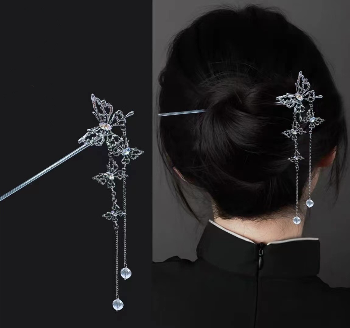 18cm Chinese Style Hairpin Ele - Vintage Fashion Jewelry ulasan dan harga