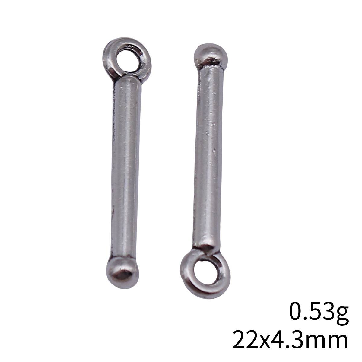 80pcs 22x4.3mm(0.87x0.17inch)  - Vintage Fashion Words ulasan dan harga