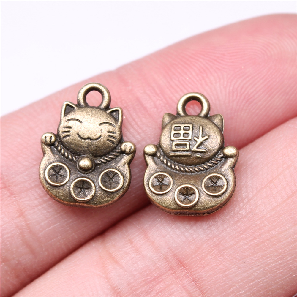 10pcs 15x11mm 3 Colors Antique - Vintage Fashion Words ulasan dan harga